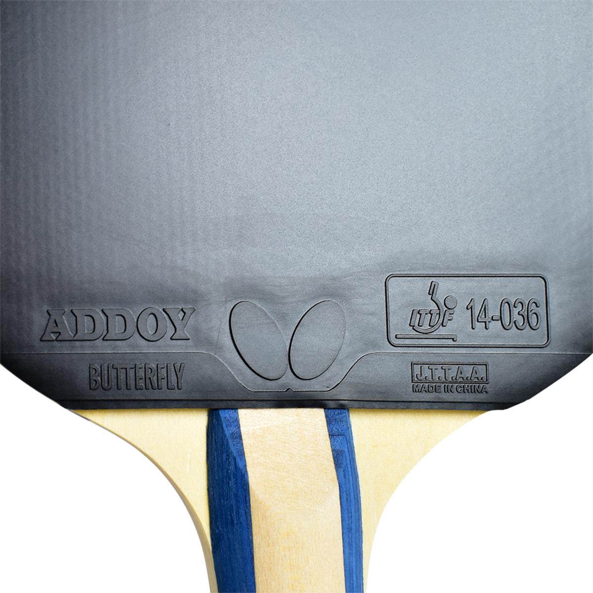Butterfly Lin Yun-Ju S-2: Close up of Black Rubber